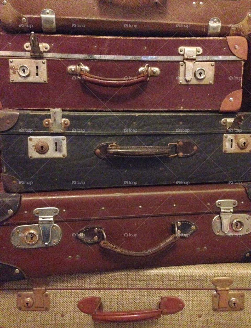 Suitcases.