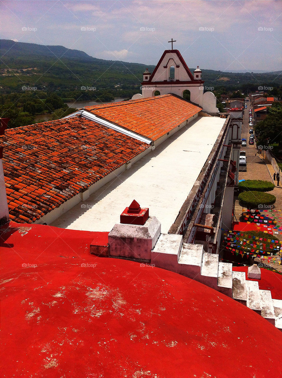 church religion roof mexico by melanotis