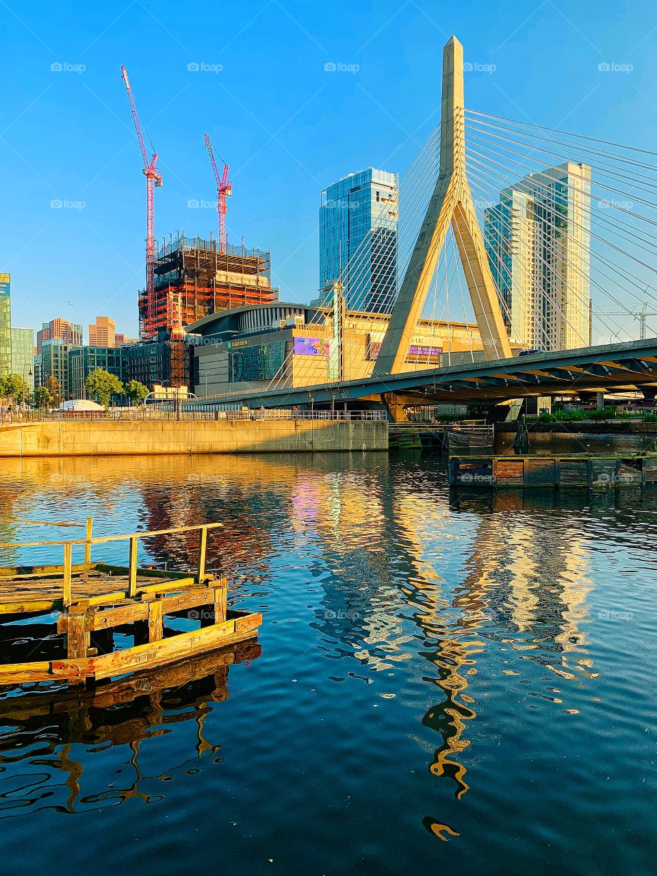 Zakim Bridge partial view 