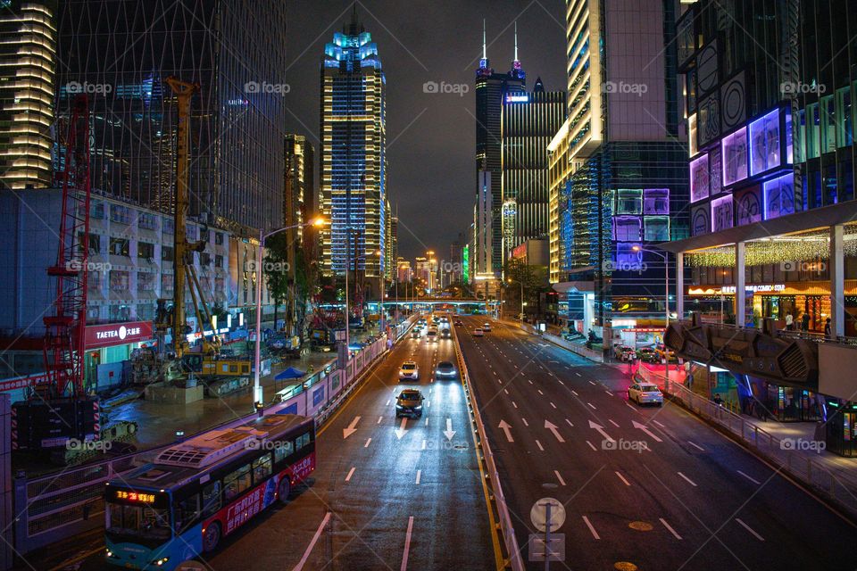 Shenzhen very fast growing city of China .