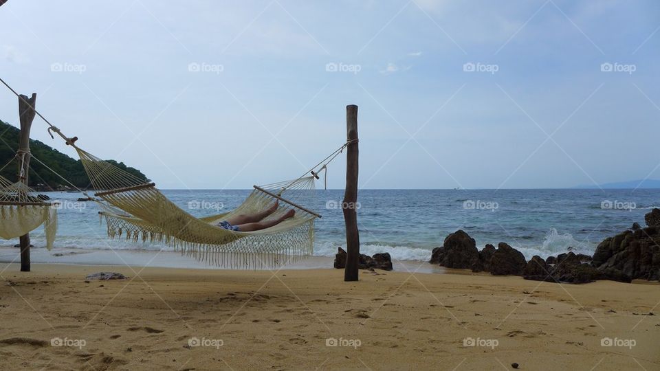 Hammock at the beach