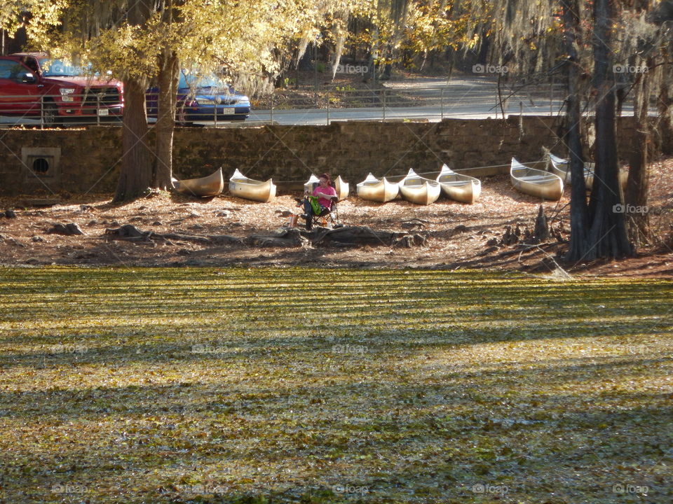 Caddo uncorked
Canoe rental
I thought she ruined the picture, not so