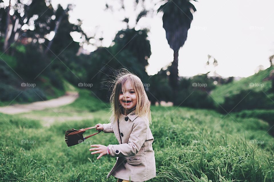 Grass, Nature, Summer, Girl, Outdoors