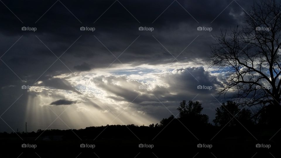 This Day is touch by God. on the way to work