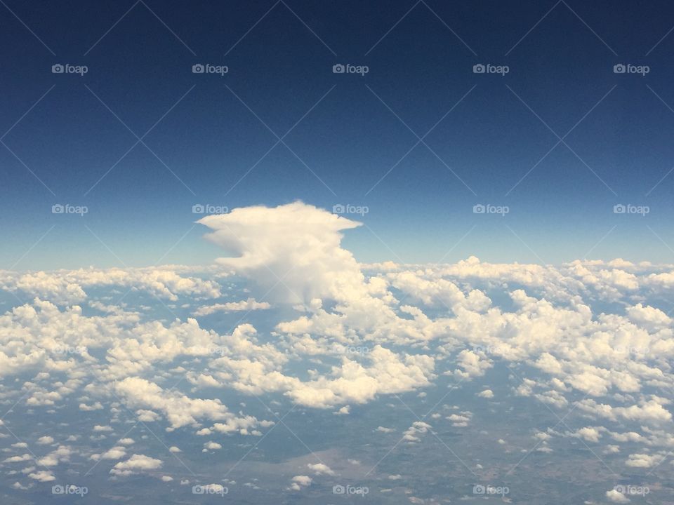 Clouds from a plane 