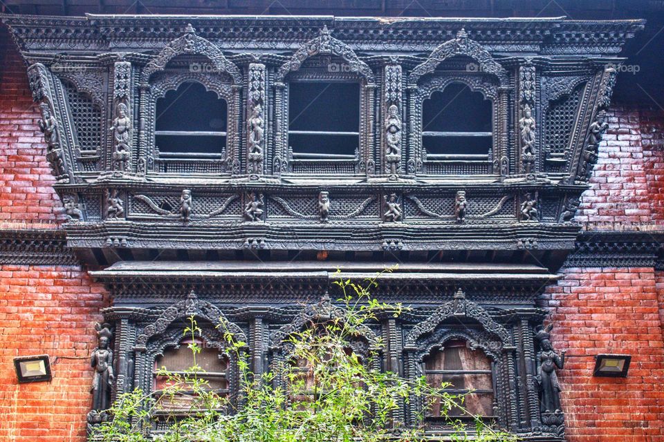 Traditional Nepali Window