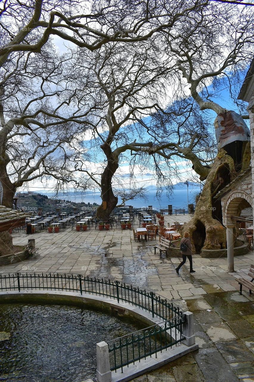 Balcony with view! Makrinitsa, Greece
