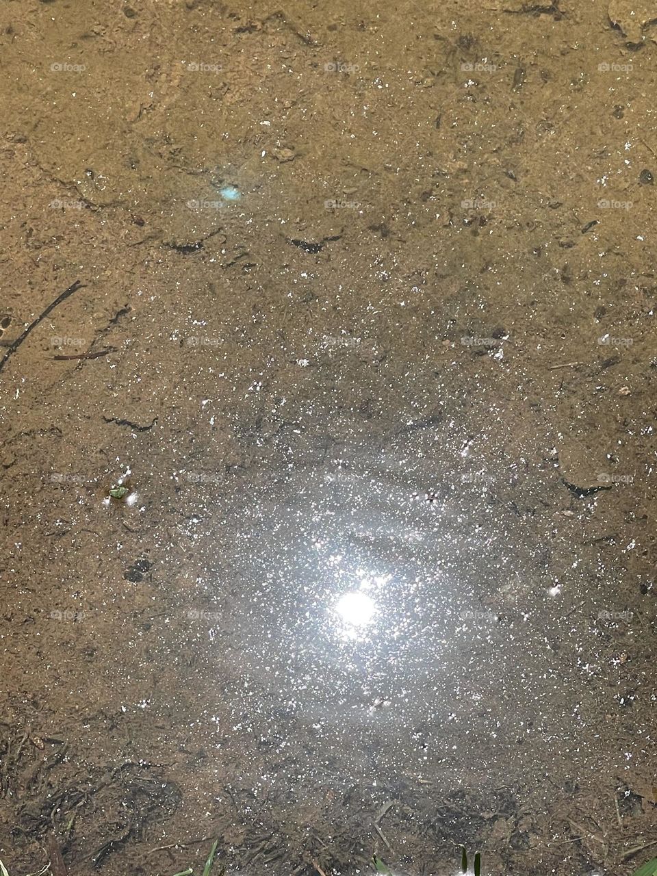 Sun reflection in 🌏