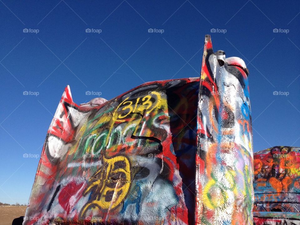 Cadillac ranch emerging car