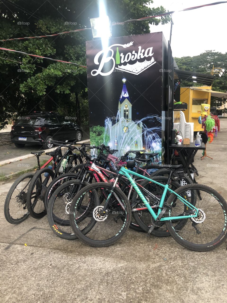 Parada pra relaxar na Biroska.