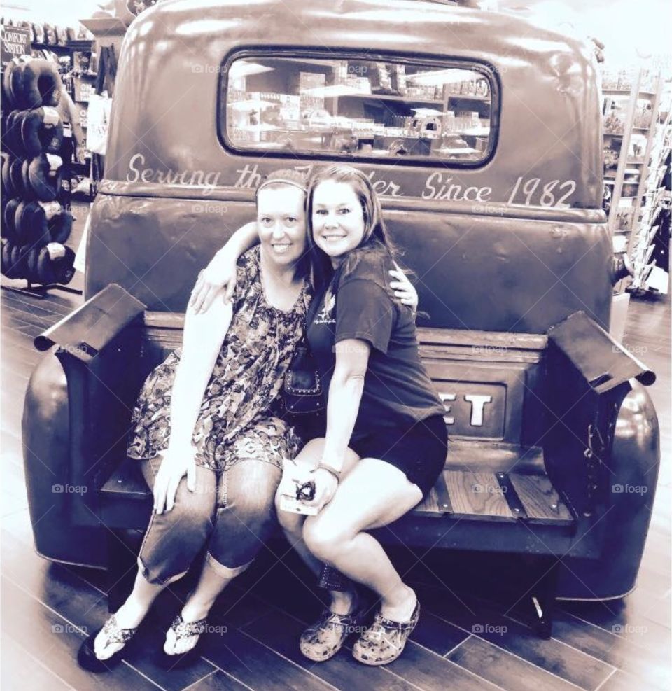 Firsttime @ buccees wth sister