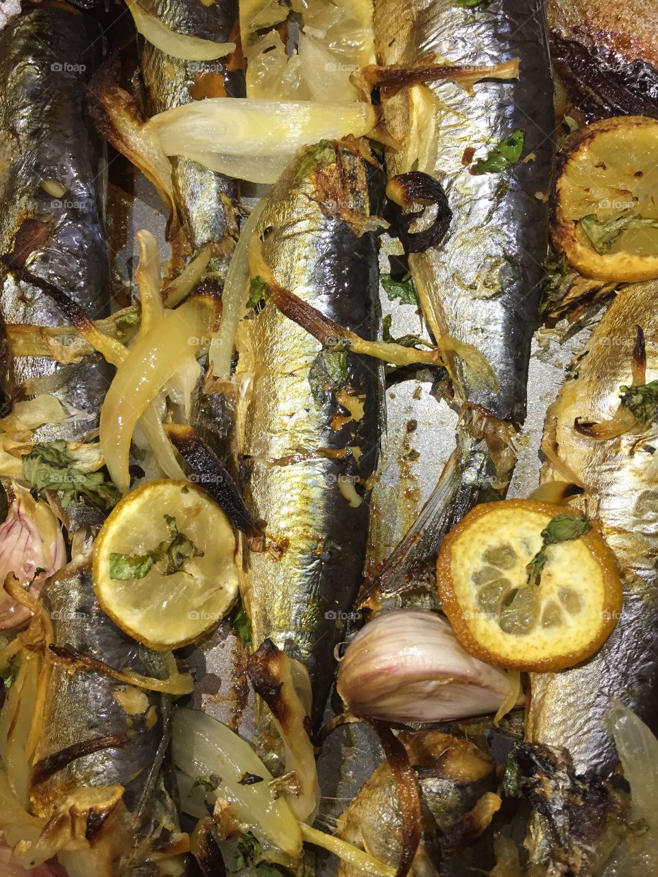 Sardines beautiful cooked 