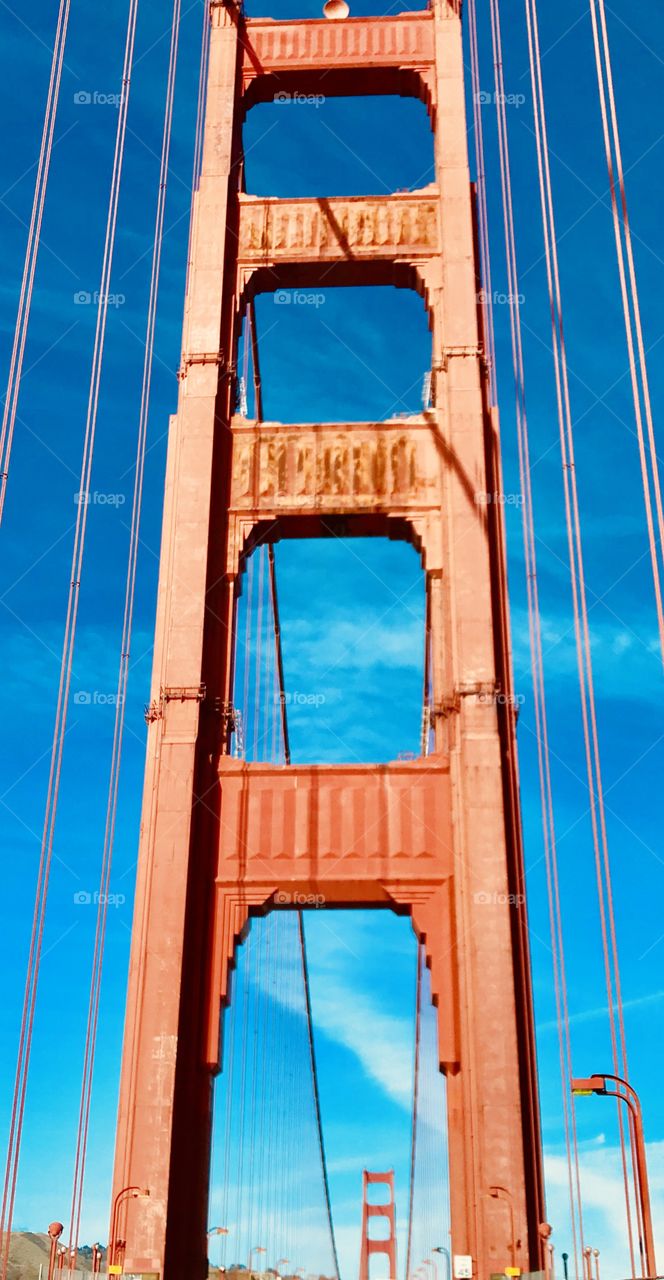 Golden Gate Bridge. The beauty doesn’t compare to the real thing. 