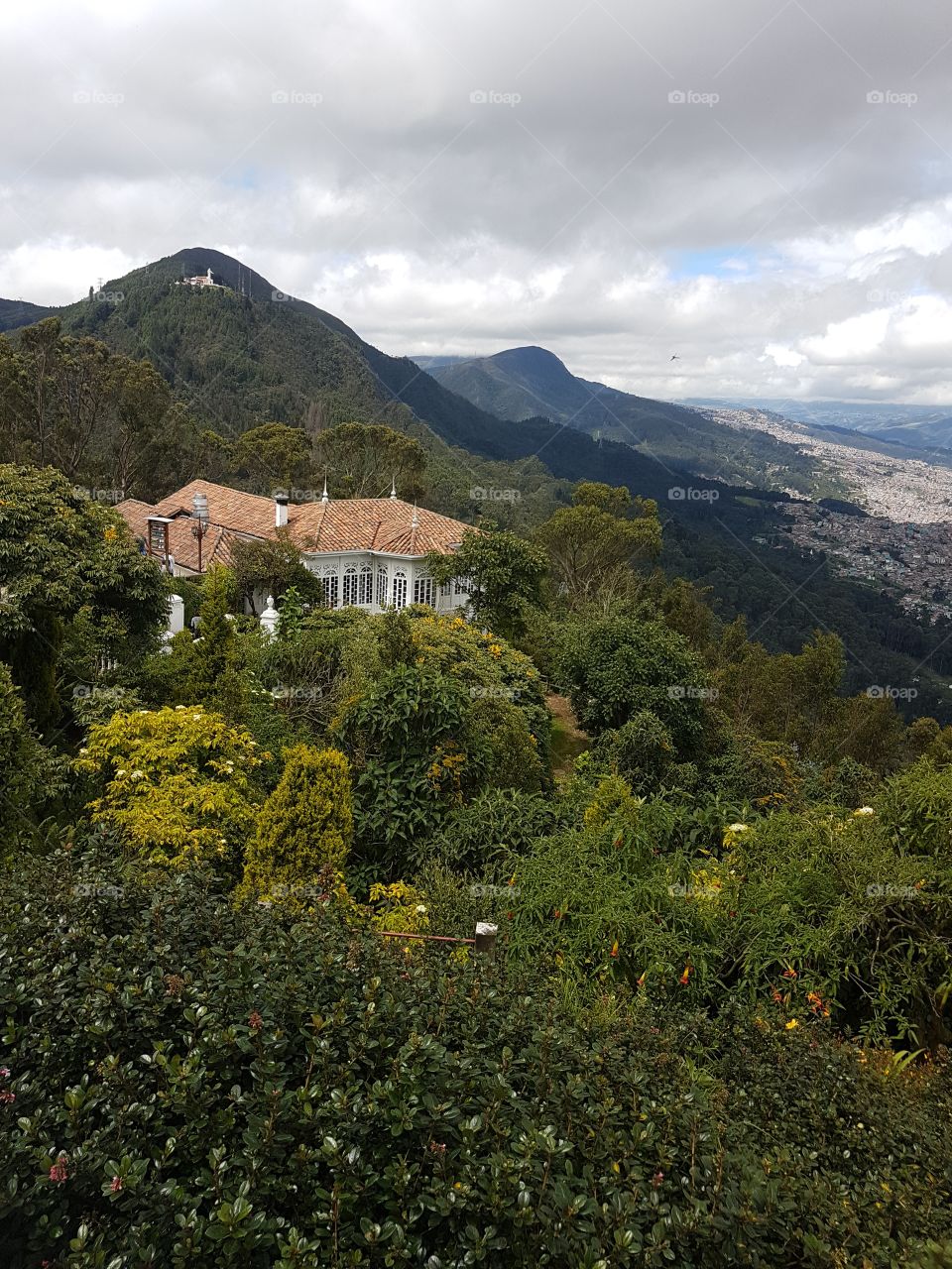 A view over Bogota