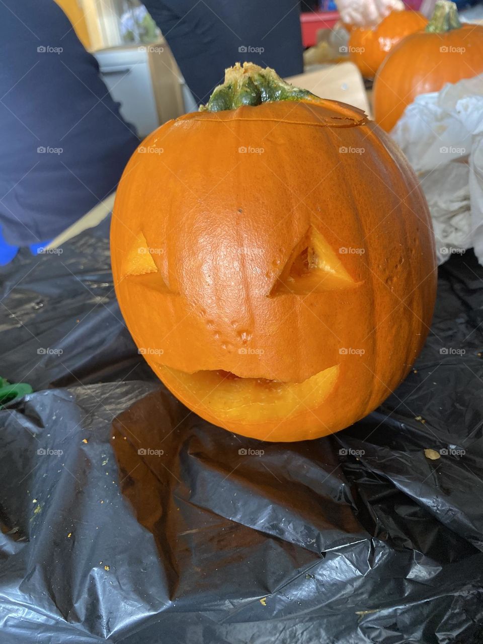 Pumpkin carving activity