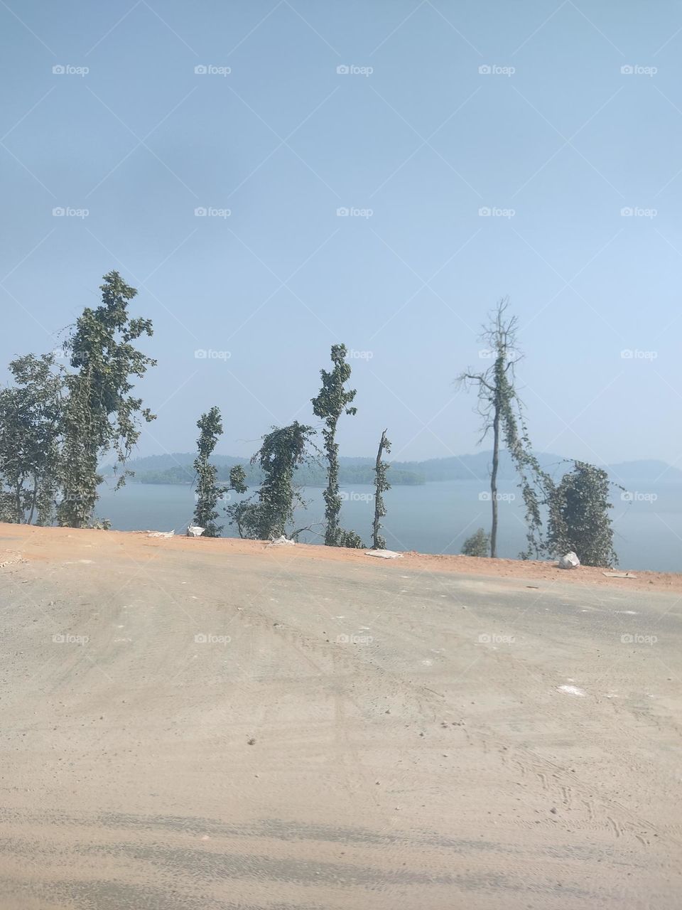 Beautiful but dangerous sharp turn.