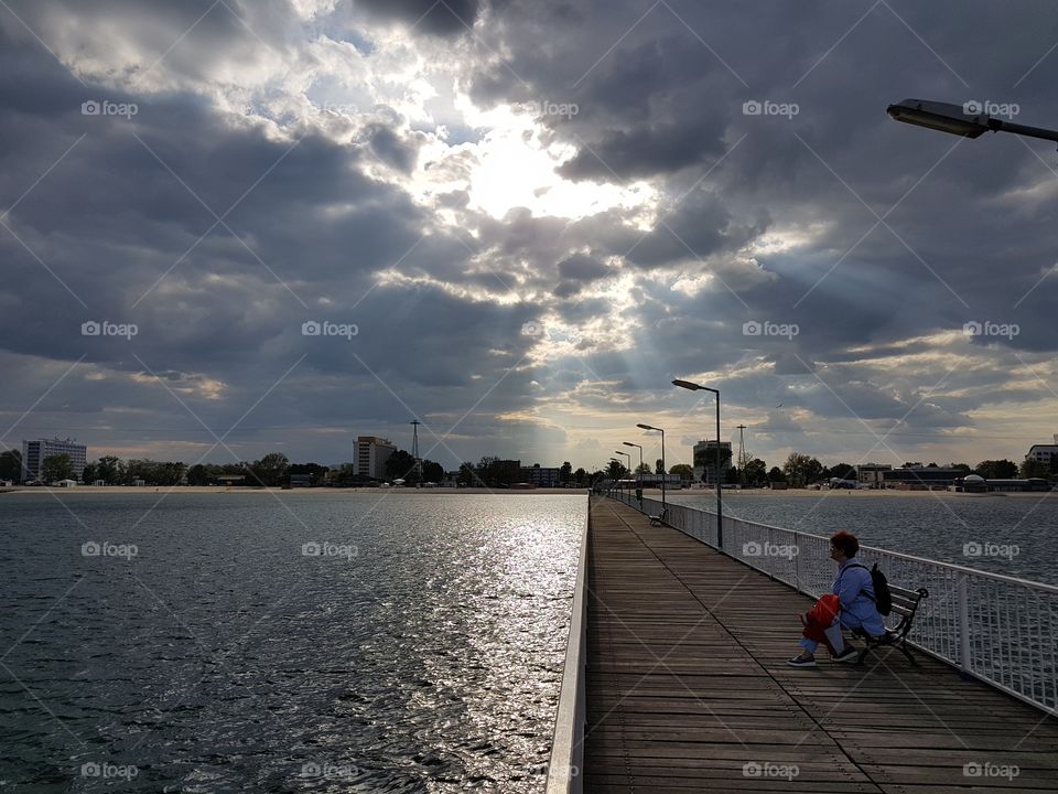 Black Sea - Mamaia Resort this evening