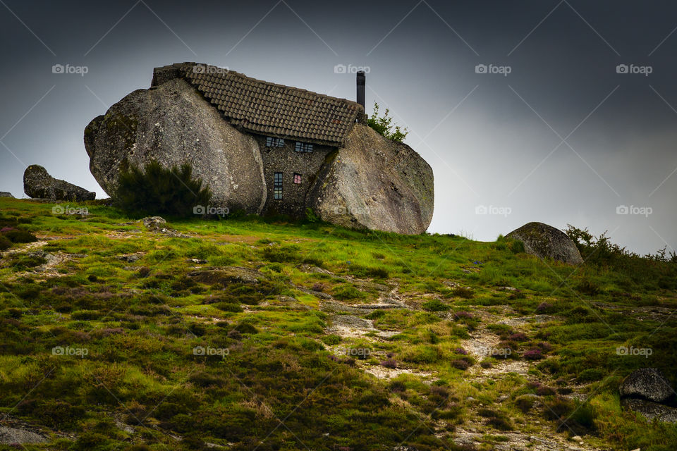 House in stone. Portugal