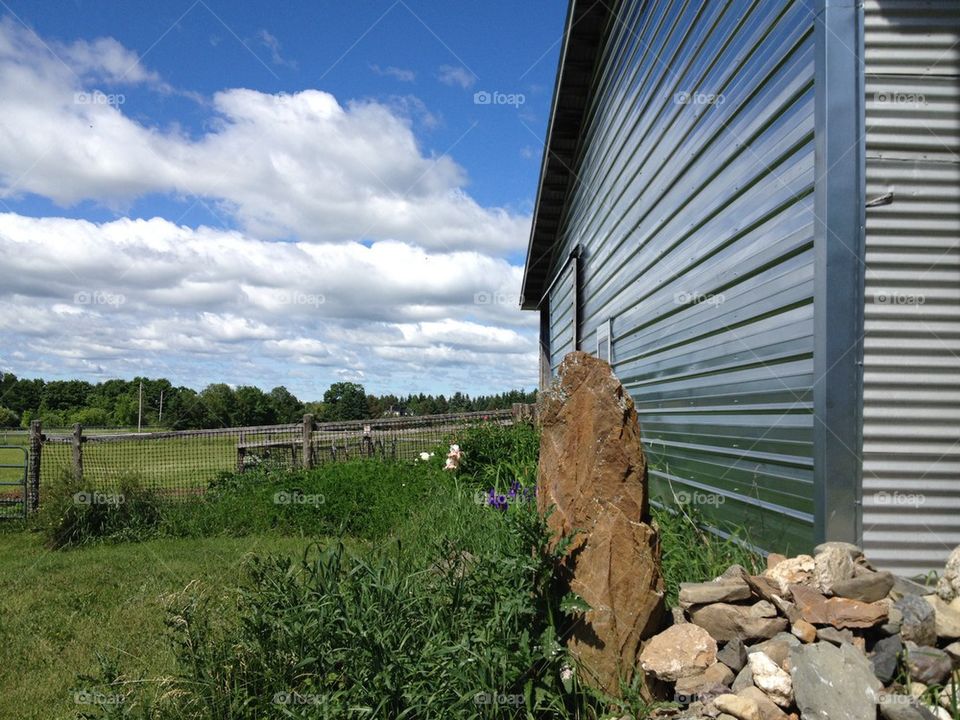 MAINE POTATO FARM BARN