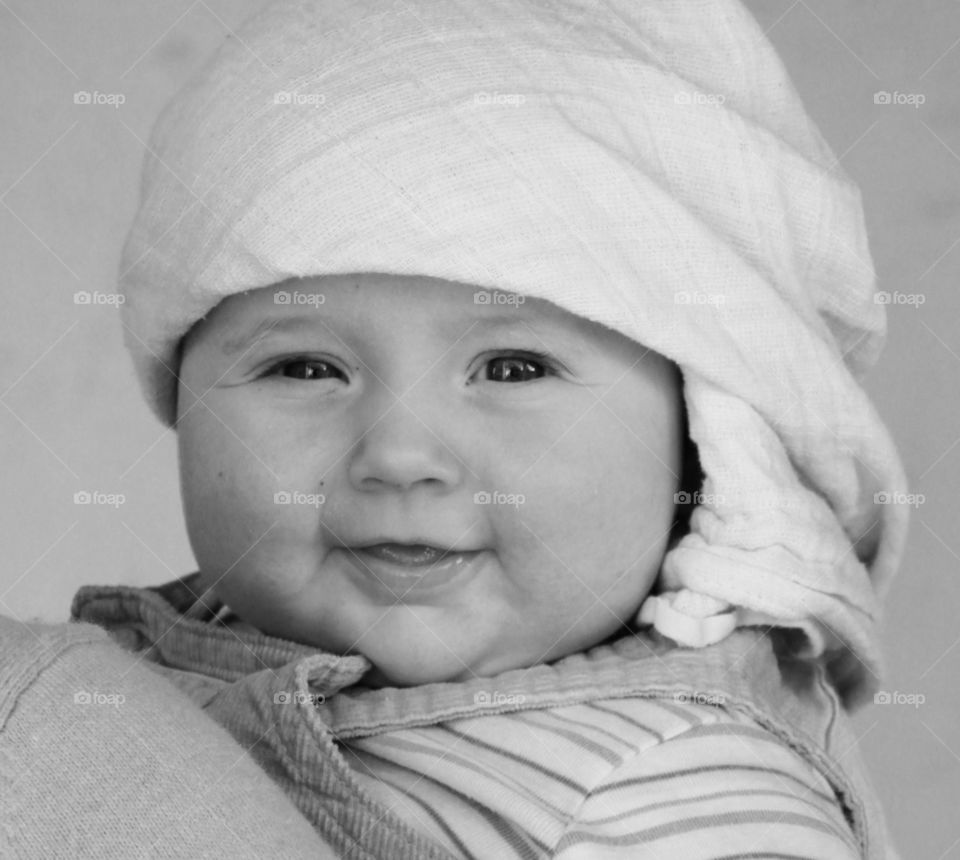 Close-up of cute child