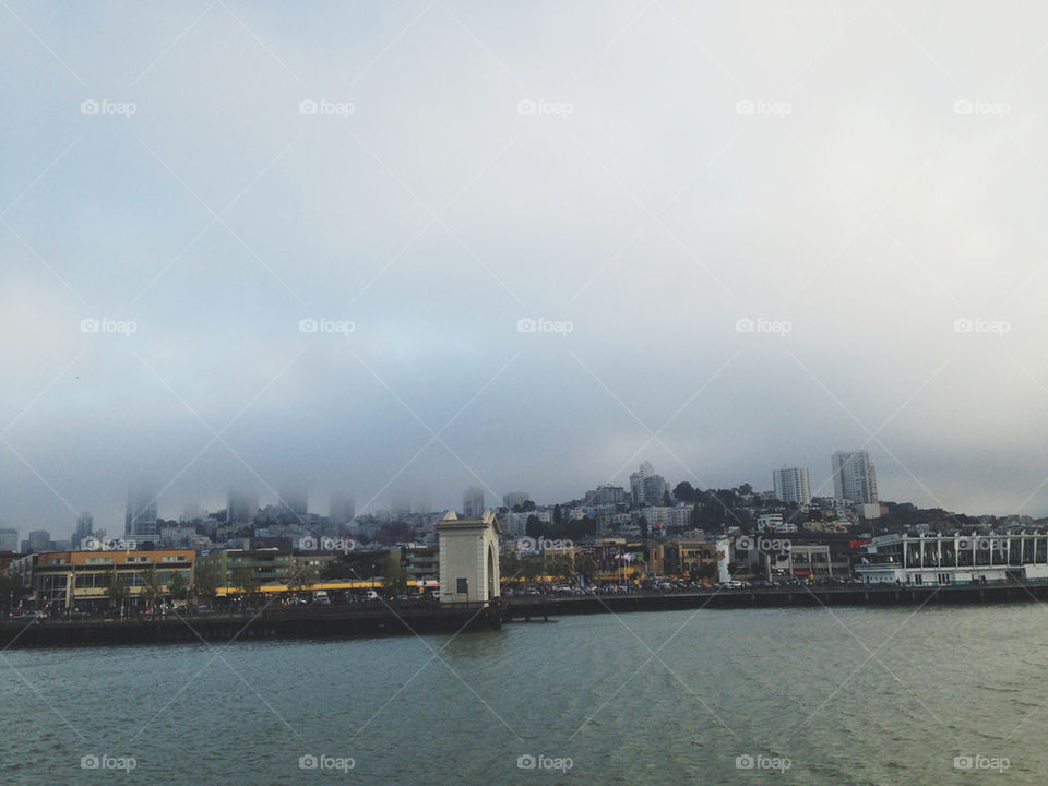 SAN FRANCISCO IN FOG