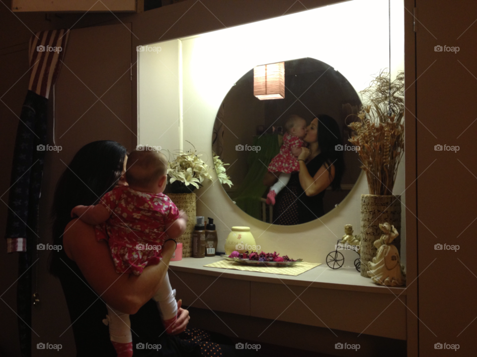 baby love reflection mirror by kris.folwell