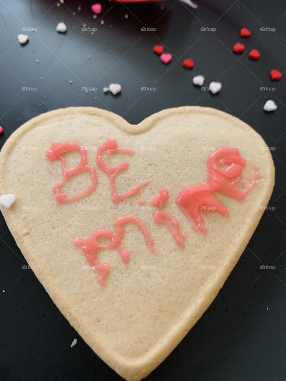 Be mine Valentine’s Day cookies- sugar cookies 