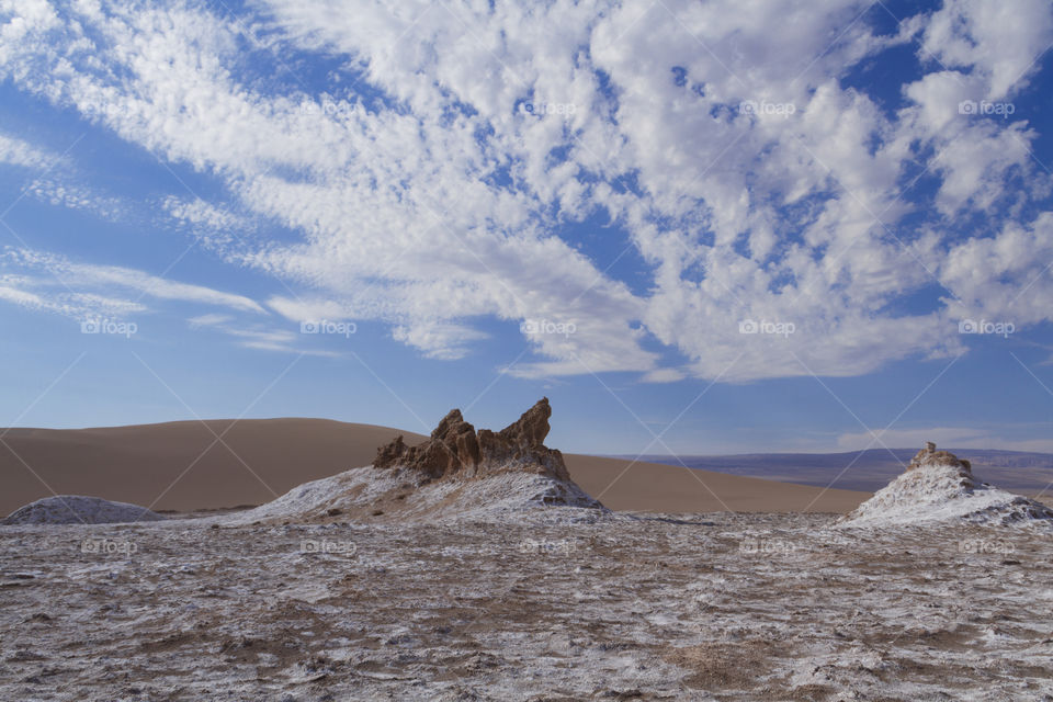 Atacama Desert in Chile.