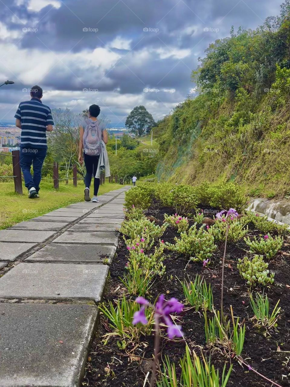 Glimmers the moment when you enjoyed to walk and talk in the park with a frien