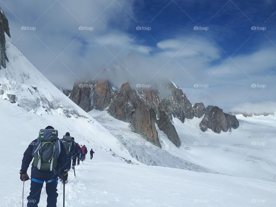 alpinism, Mount Blanc