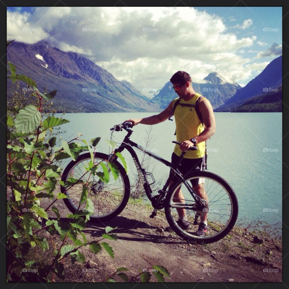 Mountain biking adventures in Alaska!  