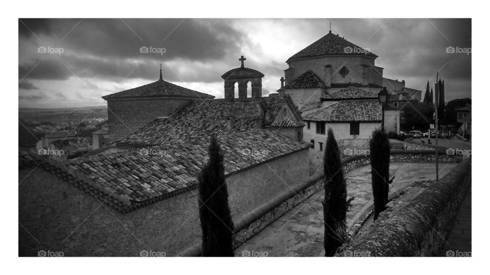 Church, Architecture, Monochrome, Building, City