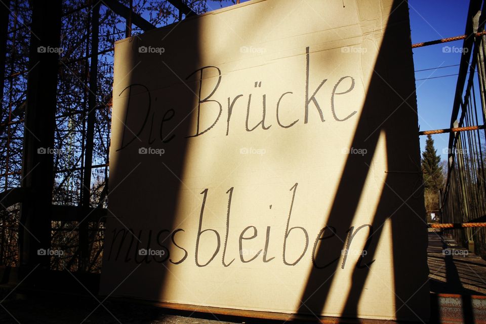 save the bridge weiterode