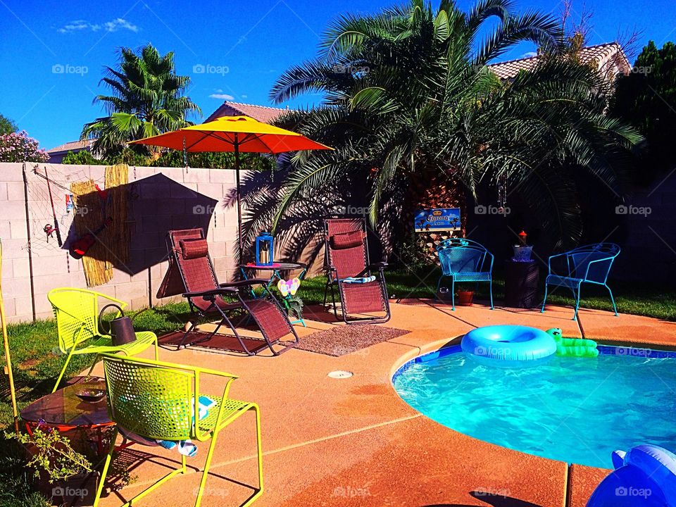 Las Vegas summer view 