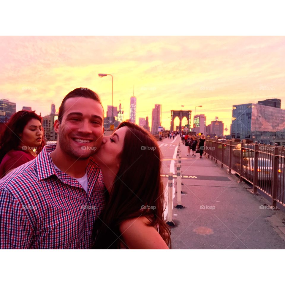 Date night on the bridge