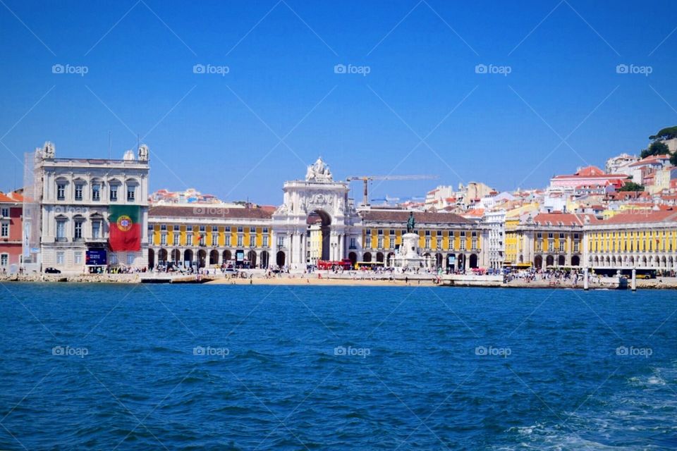 Praca do comercia in Lisbon Portugal 