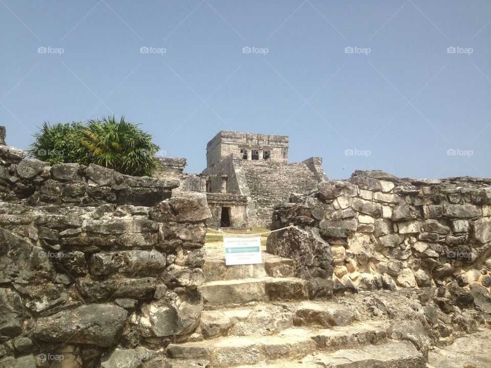 Mexican ruins 