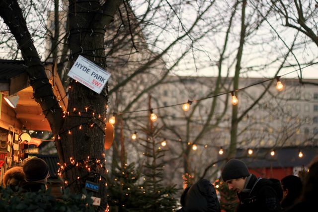 Christmas markets at Southbank, London