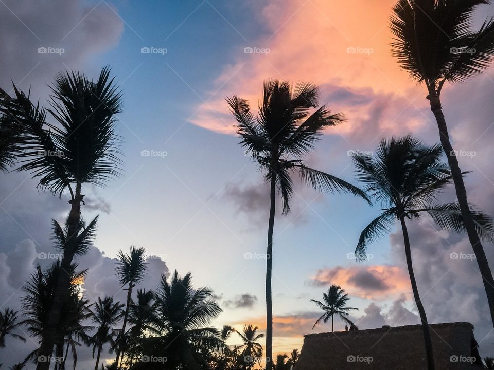 Amazing dawn in Dominicana 