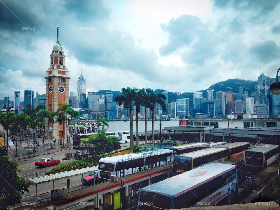 Hong Kong Star ferry pier