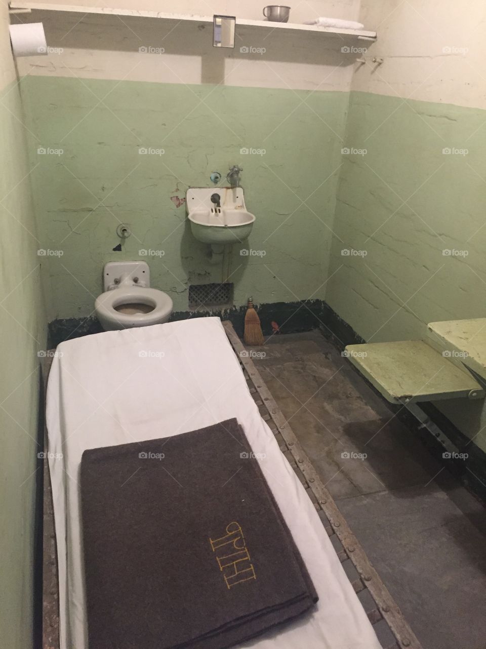 Alcatraz jail in San Francisco.  Scary  but worth to see. 