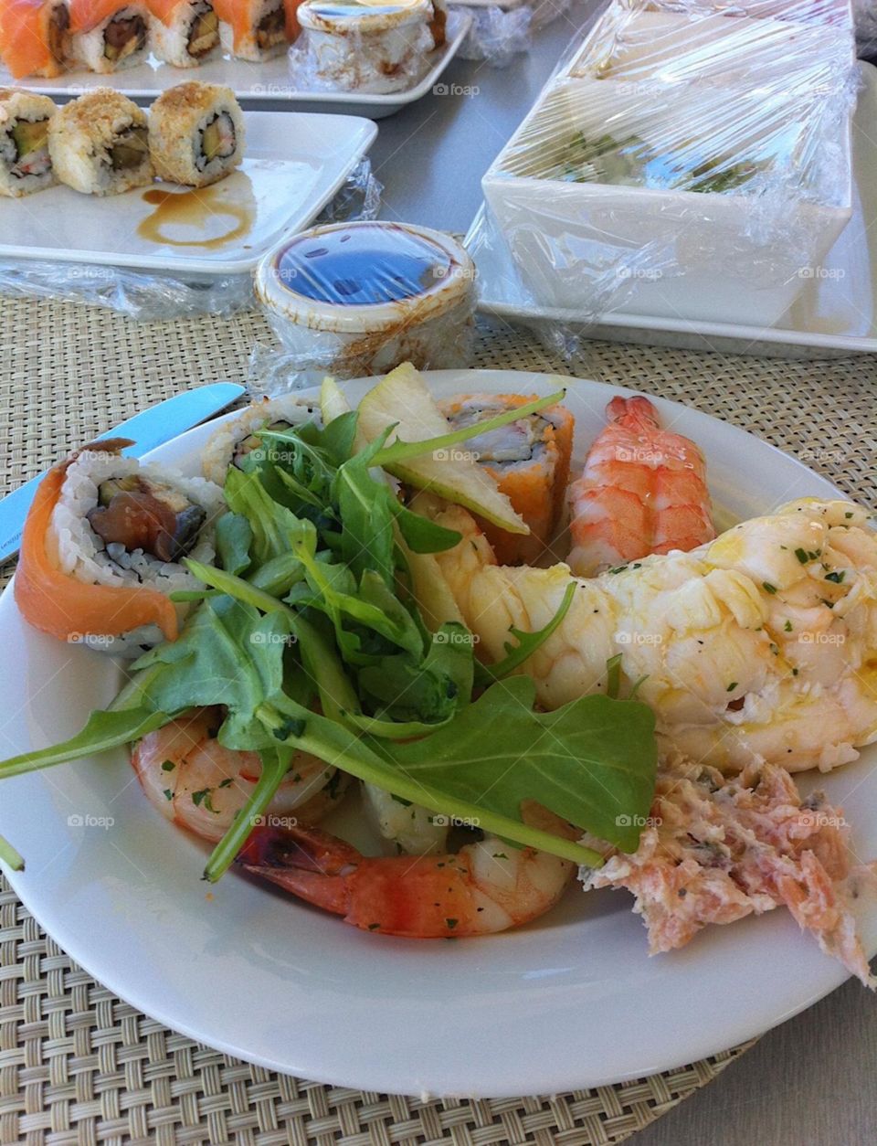 Can’t think of any Food better than seafood. Norwegian cruiseline fed us in our cabana on their private island. Great Stirrup Cay.