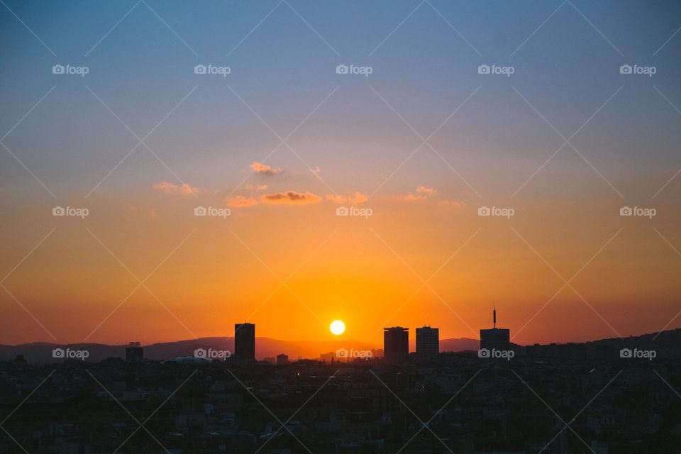 Beautiful sunset image