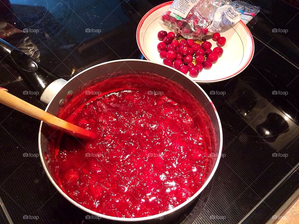 Cranberry sauce 