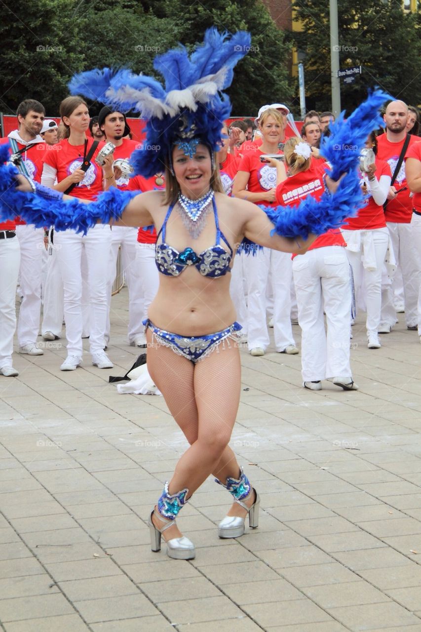 Samba dancer