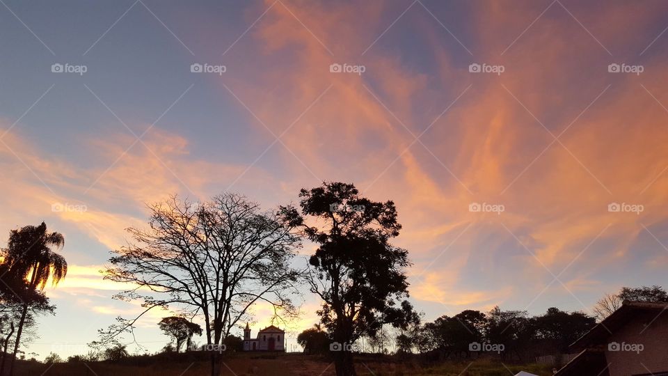 Beautiful end in the afternoon.