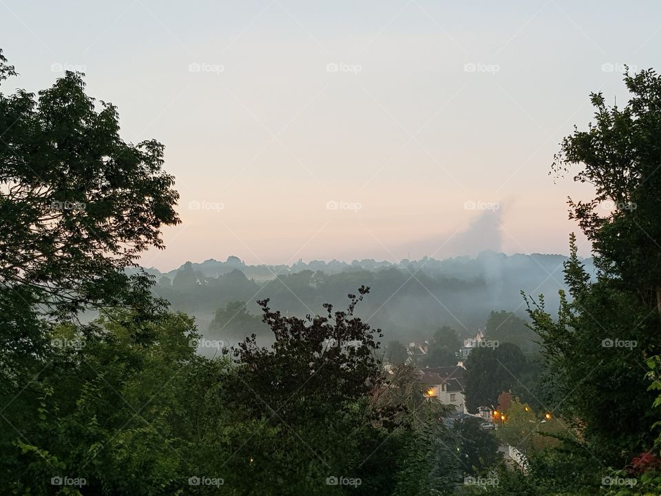 early in the morning