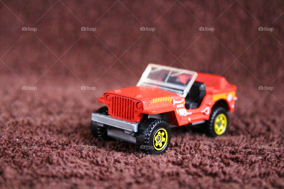 Jeep toy miniature