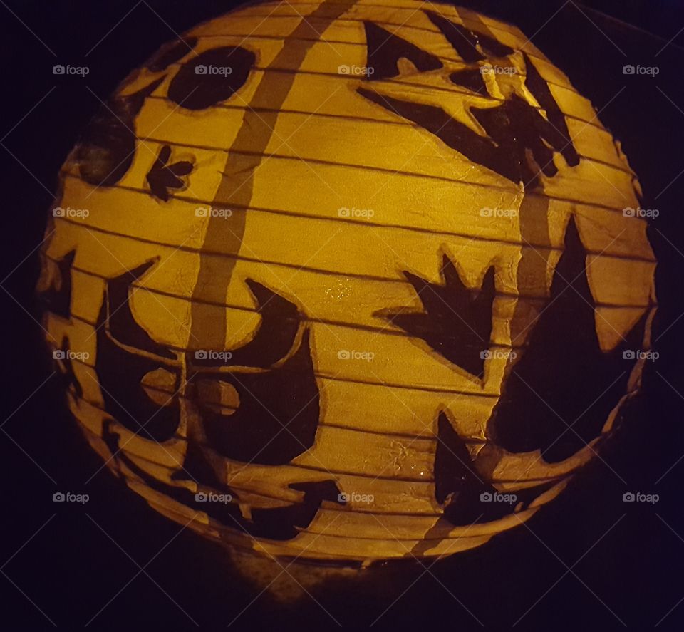 halloween paper lantern