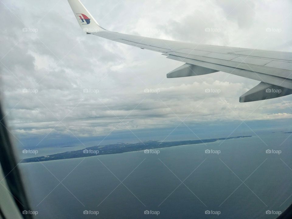 Over the sky, Malaysia Airlines